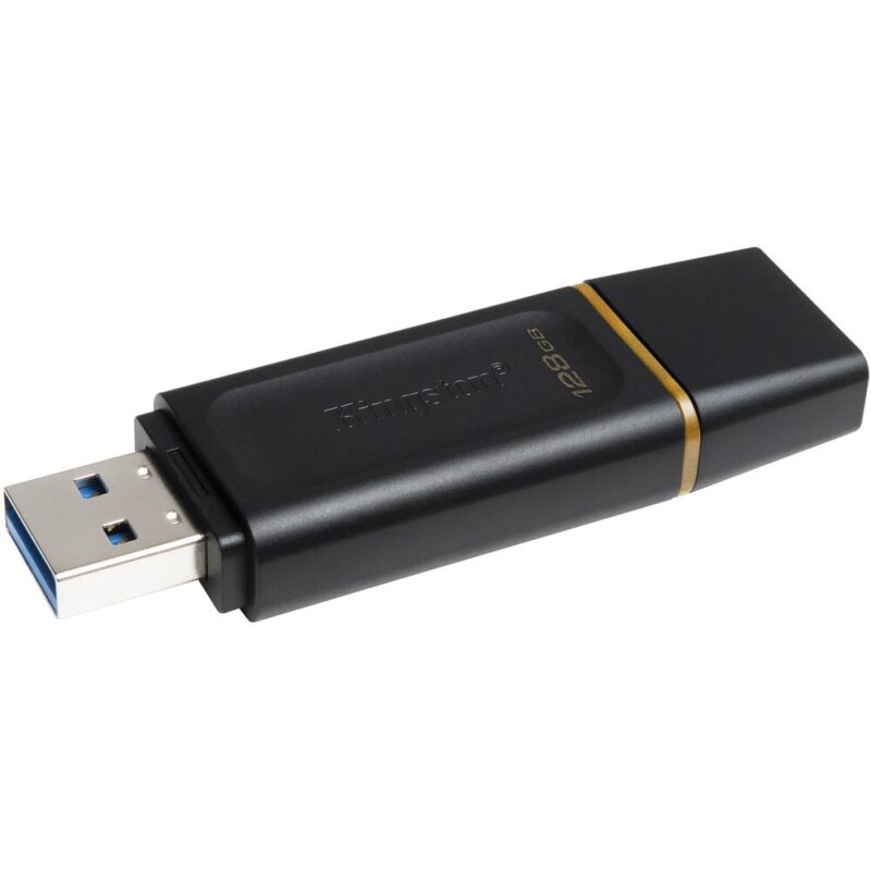 Memoria USB Kingston de 128GB Exodia BK/Y 3.2 - Imagen 2