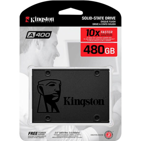 Disco Interno SSD 2.5 Kingston de 480GB