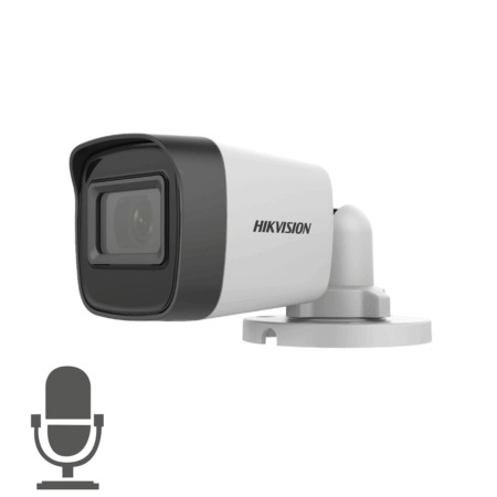 Cámara Bullet HIKVISION 2MP CON AUDIO