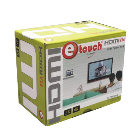Splitter HDMI 4-PORTS ETOUCH 335780