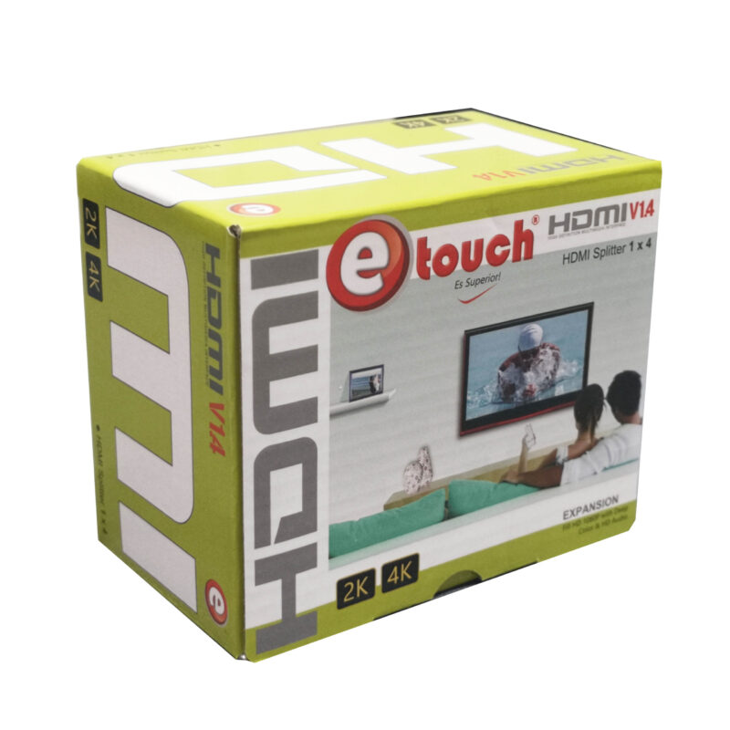 Splitter HDMI 4-PORTS ETOUCH 335780