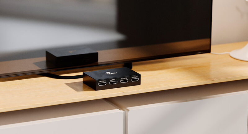 Splitter XHA-420 de 4-PUERTOS HDMI - Imagen 3