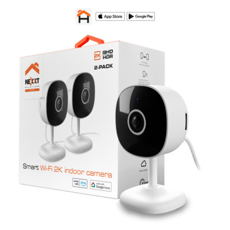 Duo de Cámaras Nexxt para Interior Wi-Fi 2K